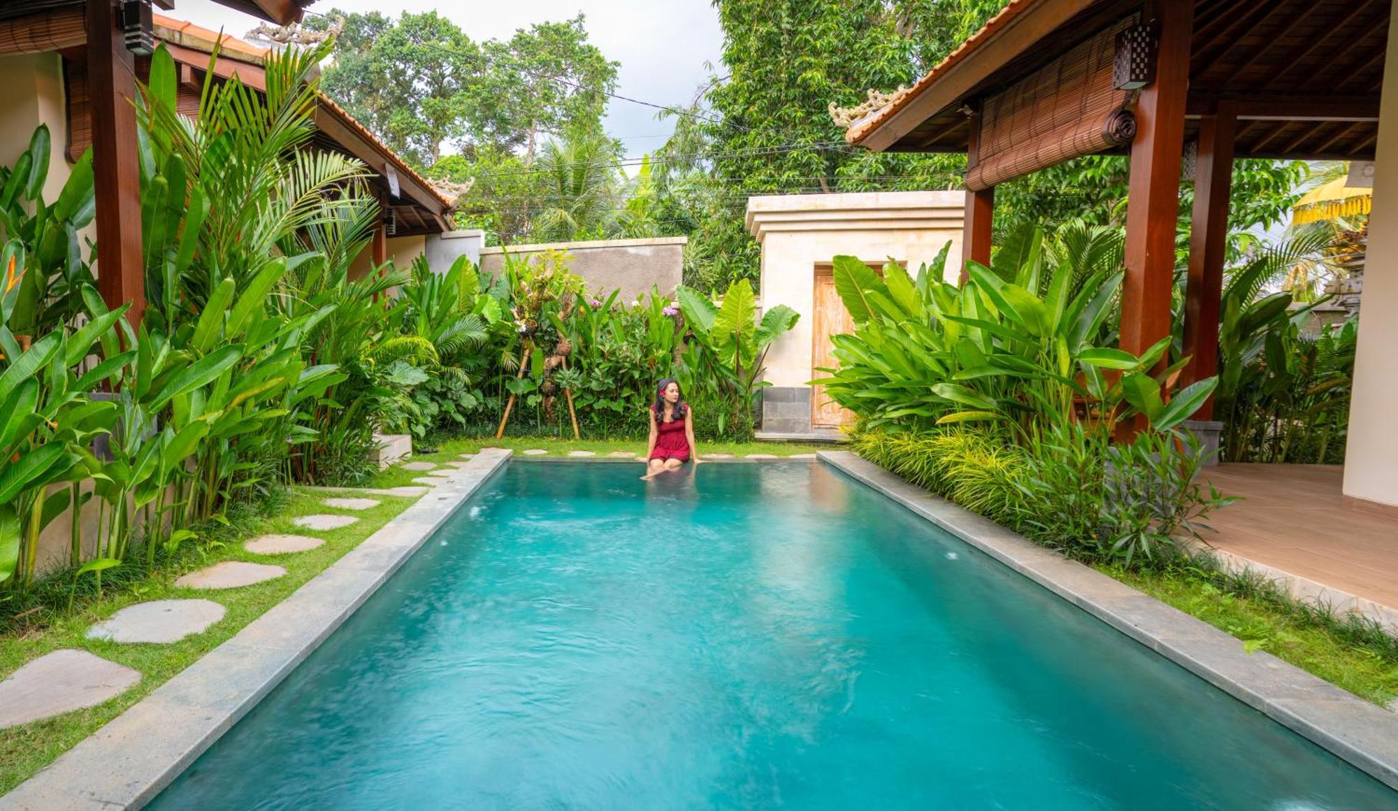 Cempaka Kembar Guest House 乌布 外观 照片