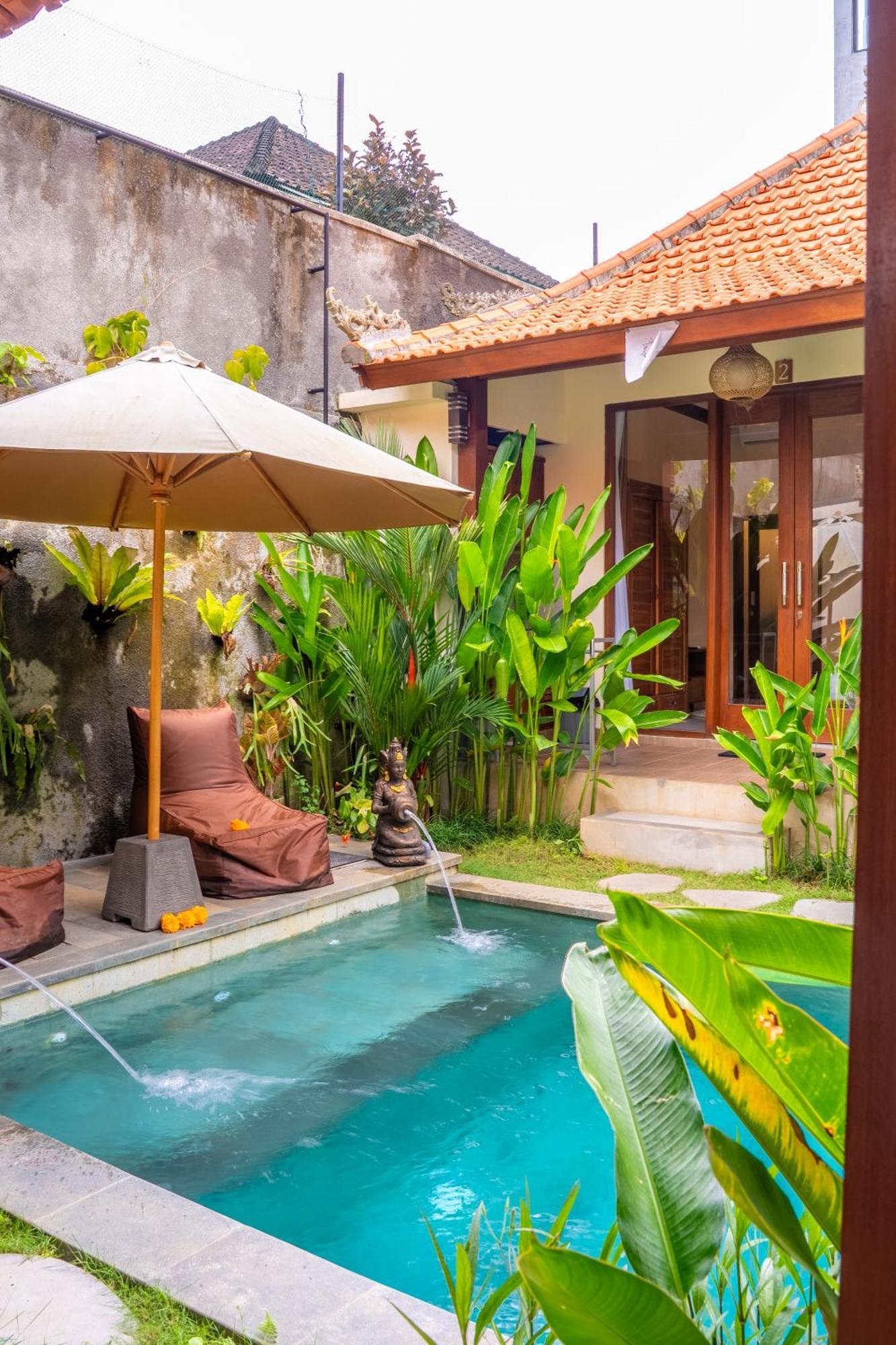 Cempaka Kembar Guest House 乌布 外观 照片